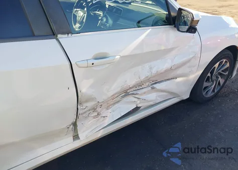 2016 Honda Civic Ex z USA, uszkodzony, nr VIN 2HGFC2F74GH566249